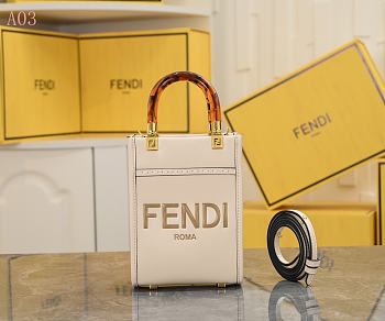 FENDI  Sunshine tote03 13x6.5x18cm