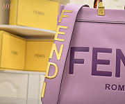 fendi shine tote01 35x17x31cm - 6