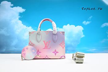 Louis Vuitton OnTheGo  Sunrise Pastel 25 x 19x 11.5 cm