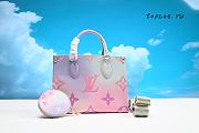 Louis Vuitton OnTheGo  Sunrise Pastel 25 x 19x 11.5 cm - 2