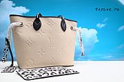 LV NEVERFUL MM CREAM M58525 SIZE 31 x  28 x 14 cm - 1