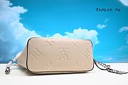 LV NEVERFUL MM CREAM M58525 SIZE 31 x  28 x 14 cm - 3