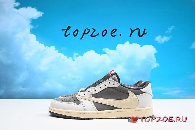 Nike Fragment Design x Travis Scott x Air Jordan 1 AJ1Retro Low Travis Scott x Fragment Retro  DZ7866-162 - 1