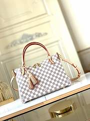 N40022 Louis Vuitton Damier Azur Lymington Zipped Tote  35 x 24 x 14 cm - 1