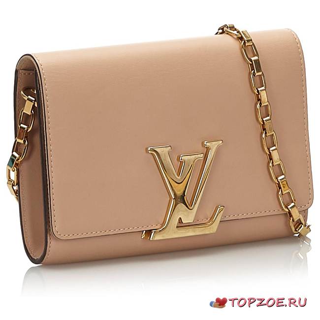 Louis Vuitton Chain Bag Beige Aesthetic 12.5H x 18W x 4D cm - 1