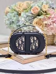 DIOR  SIGNATURE OVAL CAMERA BAG 18 x 11 x 6cm - 1