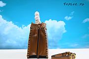 Vitello King Shiny Nappa Woven Peekaboo  27x21x11cm - 5