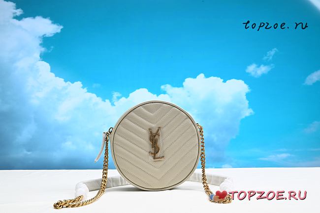 YSL Saint Laurent Vinyle 17X17X5.5CM - 1