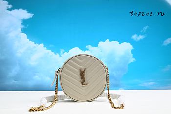 YSL Saint Laurent Vinyle 17X17X5.5CM