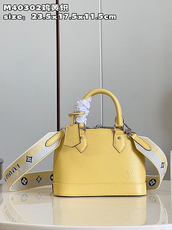 LV Alma BB bag M22213 23.5x17.5x11.5cm