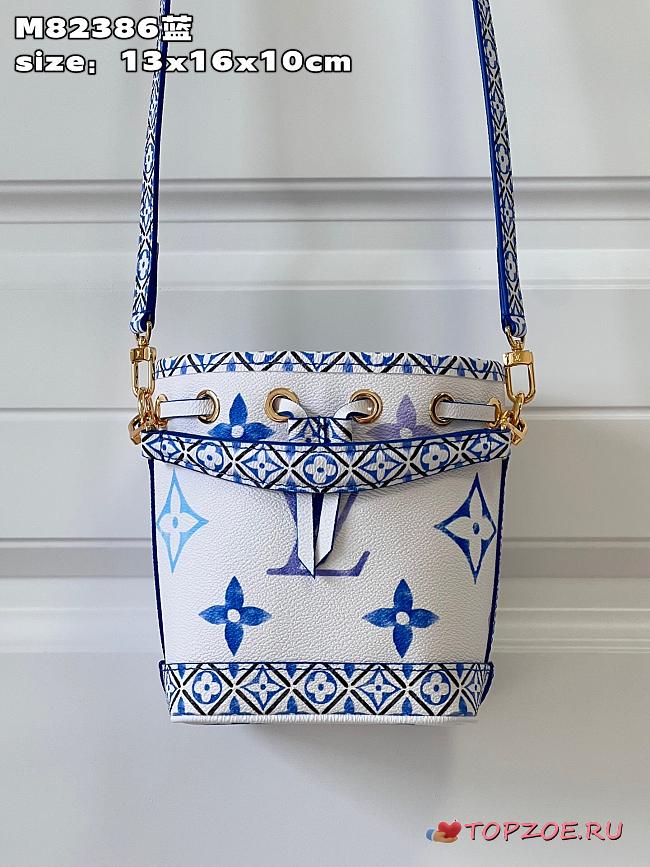 LV By The Pool Nano Noé bucket bag02 M82386 13x16x10cm - 1