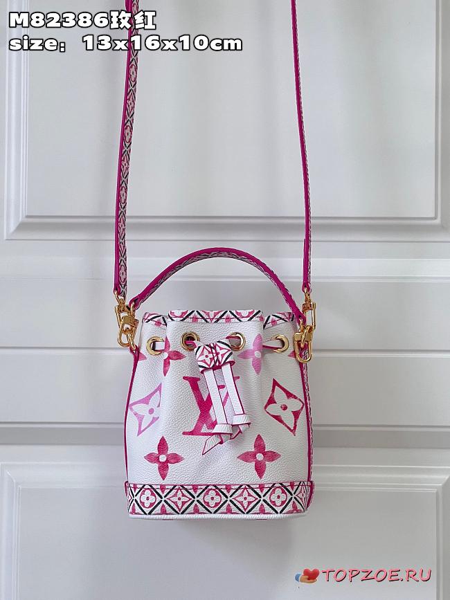 LV By The Pool Nano Noé bucket bag M82386 13x16x10cm - 1