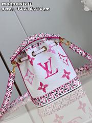 LV By The Pool Nano Noé bucket bag M82386 13x16x10cm - 4