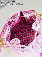 LV By The Pool Nano Noé bucket bag M82386 13x16x10cm - 5