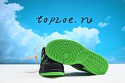 Nike OFF-WHITE x Air Rubber Dunk 'Green Strike' Black DK-CU6015-001 - 4
