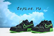 Nike OFF-WHITE x Air Rubber Dunk 'Green Strike' Black DK-CU6015-001 - 3