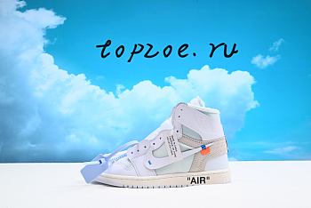 Off-White X Air Jordan 1  AQ0818-100