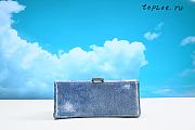 BALENCIAGA HOURGLASS SMALL TOP HANDLE BAG IN INDIGO 19*8*11CM - 3