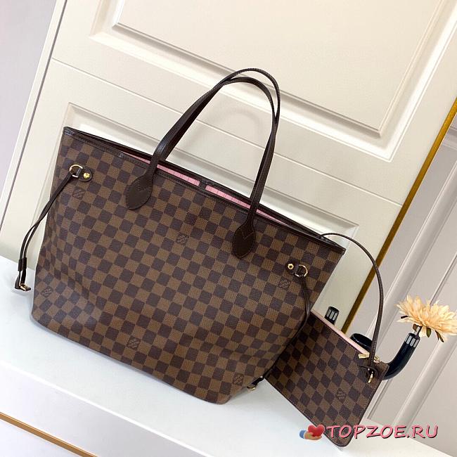 LOUIS VUITTON NEVERFULL MM TOTE BAG N41603 31x28x14cm - 1