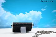 Valentino Garavani Loco Small VLOGO Sequin Shoulder Bag 19.5  x 9  x 5 cm - 4