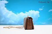 Valentino Garavani Women Large One Stud Leather Shoulder Bag  W 19 x H 14 x D 11 cm - 5