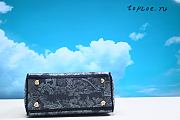 DIOR LADY D-LITE EMBROIDERED BAG   SIZE 24 x 20 x 11 CM - 3