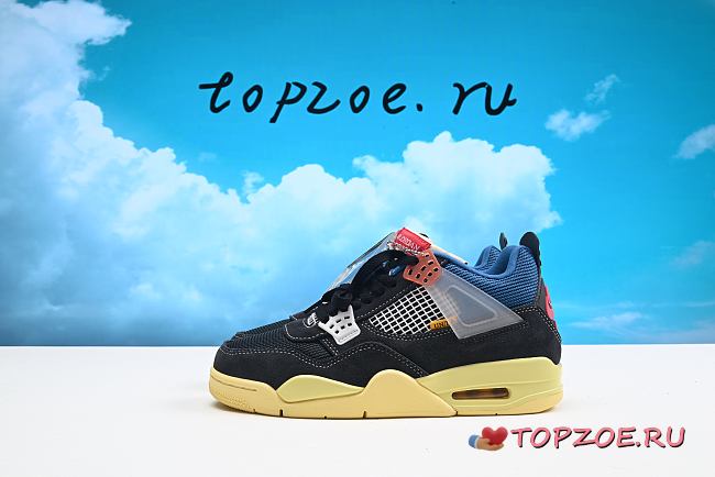 Air Jordan 4 x Union LA AJ4 DC9533-001 - 1