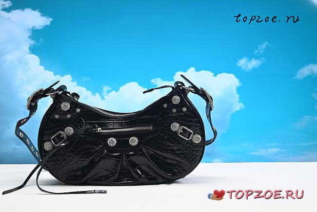 Balenciaga Le Cagole Lambskin Shoulder Bag 26*16*9.9cm - 1