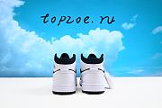 Jordan 1 Mid White Black 554724-113 - 6