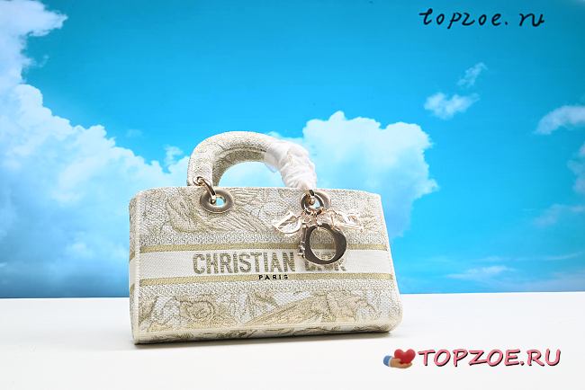 MEDIUM DIOR LADY D-JOY BAG 26 x 13.5 x 5 cm - 1
