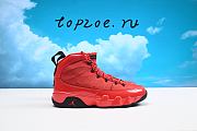 Jordan 9 chile red T-shirt & Outfit CT8019-060 - 5