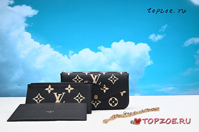 Louis Vuitton Pochette Felicie Shoulder Bag M80482 – SIZE 21 X 12 X 3CM - 1