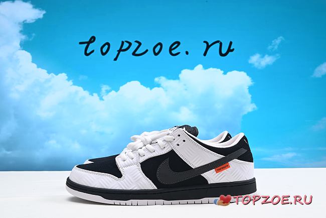 TIGHTBOOTH x Nike SB Dunk Low White/Black SB-FD2629-100 - 1