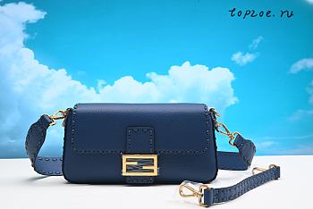  FENDI Baguette Casual Style Calfskin 2WAY Leather Office Style  26x14x4CM