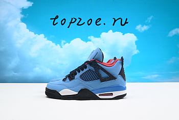 Jordan 4 Retro Travis Scott Purple Friends and Family 308497-406