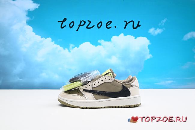 Travis Scott x Air Jordan 1 Low Golf  FZ3124-200 - 1