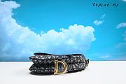 Dior 2001Trotter Saddle bag 25.5 x 20 x 6.5cm - 5