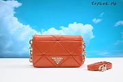 Prada System Patchwork shoulder bag women 24X15X7.5CM - 1