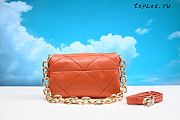 Prada System Patchwork shoulder bag women 24X15X7.5CM - 2