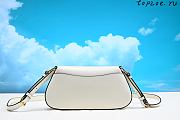  Prada Brushed Leather Shoulder Bag  24 x 11 x 4 cm - 3