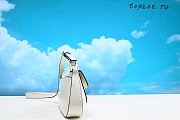  Prada Brushed Leather Shoulder Bag  24 x 11 x 4 cm - 2