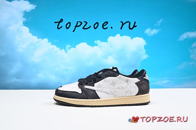 Air Jordan 1 Low x Fragment x Travis Scott LV-CM7866-126 - 1