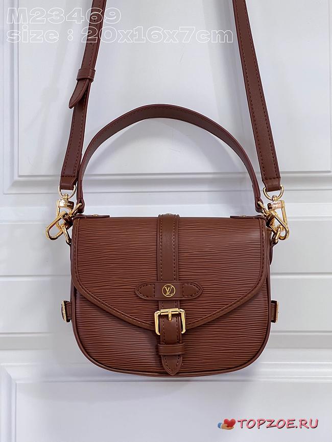 LV Saumur BB Handbag M23470 20X16X7.5CM - 1