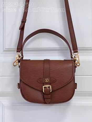 LV Saumur BB Handbag M23470 20X16X7.5CM