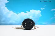 CHANEL CC FILIGREE GRAINED ROUND CLUTCH  15*15*7CM - 1