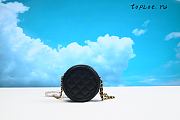 CHANEL CC FILIGREE GRAINED ROUND CLUTCH  15*15*7CM - 6