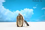 DG GIRLS SHOULDER BAG in nappa mordor  18 x 20 x 10CM - 6
