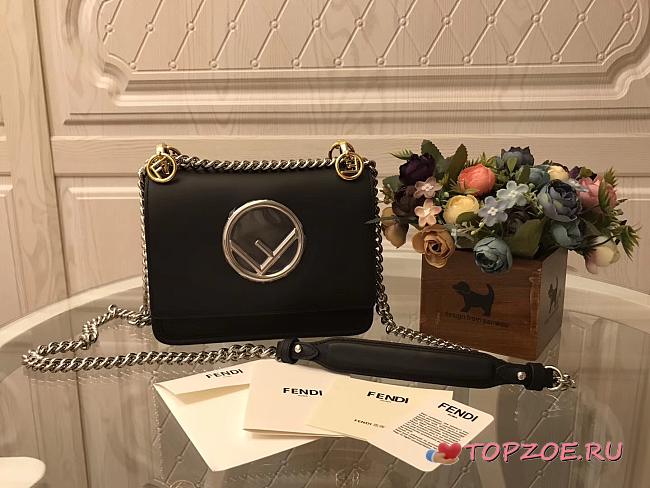 Fendi KANI MINI Handbag01 19x14x9cm - 1