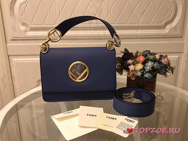 Fendi KANI Handbag02 25x19x17cm - 1