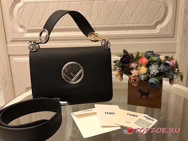 Fendi KANI Handbag01 25x19x17cm - 1